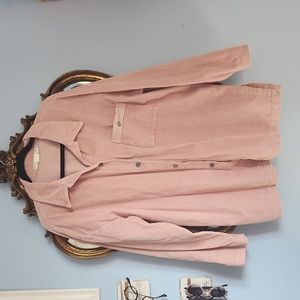 Pale pink corduroy jacket